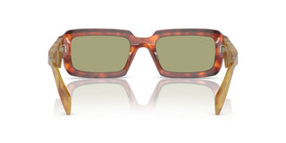 Prada Pr 27zs Men Brown Geometric Sunglasses