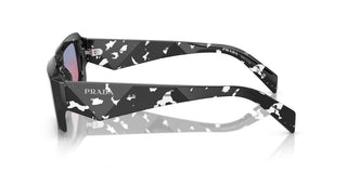 Prada Pr 27zs Men Black Geometric Sunglasses