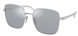 Prada PR 55YS women Silver Geometric Sunglasses