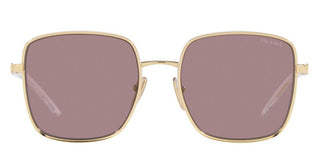 Prada PR 55YS women Gold Geometric Sunglasses