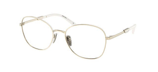 Prada PR 64YV women Gold Geometric Eyeglasses