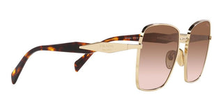 Prada PR 64ZS women Gold Squared Sunglasses
