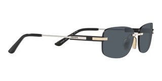 Prada PR 68ZS men Gold Geometric Sunglasses