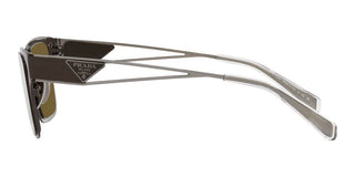 Prada PR 71ZS men Green Geometric Sunglasses