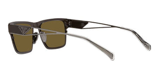 Prada PR 71ZS men Green Geometric Sunglasses