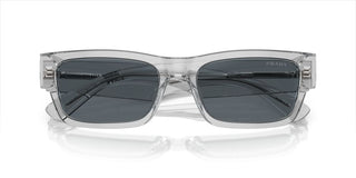 Prada Pr A03s Men Grey Rectangle Sunglasses