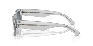 Prada Pr A03s Men Grey Rectangle Sunglasses