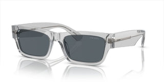 Prada Pr A03s Men Grey Rectangle Sunglasses