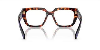 Prada PR A03V women Havana Squared Eyeglasses