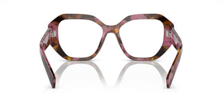 Prada PR A07V women Havana Geometric Eyeglasses