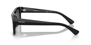 Prada PR A10S men Black Geometric Sunglasses
