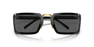 Prada PR A11S men Black Geometric Sunglasses