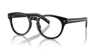 Prada Pr A14v Men Black Round Eyeglasses