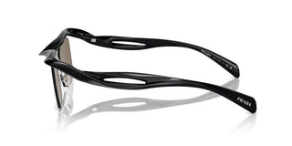 Prada Pr A15s Men Black Geometric Sunglasses