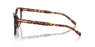 Prada Pr A15v Men Havana Squared Eyeglasses