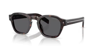 Prada PR A16S men Havana Squared Sunglasses