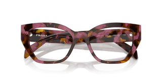 Prada Pr A16v Women Pink Squared Eyeglasses