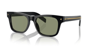 Prada Pr A17s Men Black Squared Sunglasses