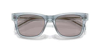 Prada Pr A17s Men Transparent Squared Sunglasses