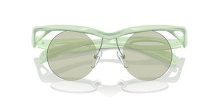 Prada Pr A18s Men Green Round Sunglasses