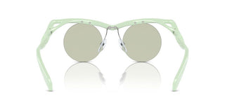 Prada Pr A18s Men Green Round Sunglasses