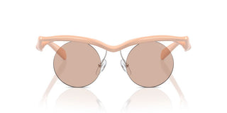 Prada Pr A18s Men Pink Round Sunglasses