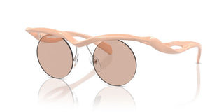 Prada Pr A18s Men Pink Round Sunglasses
