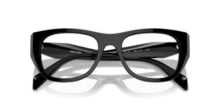 Prada Pr A18v Women Black Geometric Eyeglasses