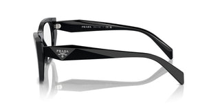 Prada Pr A18v Women Black Geometric Eyeglasses