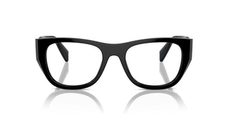 Prada Pr A18v Women Black Geometric Eyeglasses