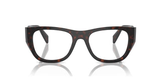 Prada Pr A18v Women Havana Geometric Eyeglasses