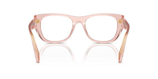 Prada PR A18V women Pink Geometric Eyeglasses