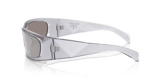 Prada Pr A19s Men Grey Squared Sunglasses