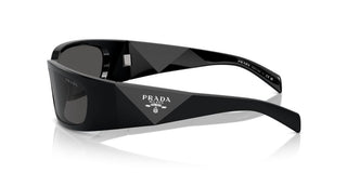 Prada Pr A19s Men Black Squared Sunglasses