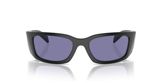 Prada Pr A19s Men Black Squared Sunglasses