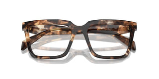 Prada Pr A19v Women Havana Squared Eyeglasses