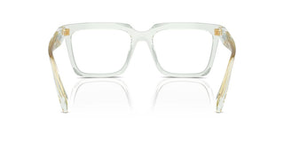 Prada Pr A19v Women Transparent Squared Eyeglasses