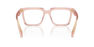 Prada Pr A19v Women Transparent Squared Eyeglasses