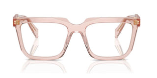 Prada Pr A19v Women Transparent Squared Eyeglasses