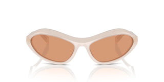 Prada Pr A20s Women White Cat Eye Sunglasses