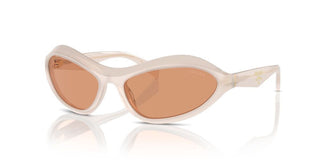 Prada Pr A20s Women White Cat Eye Sunglasses
