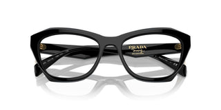 Prada Pr A20v Women Black Geometric Eyeglasses