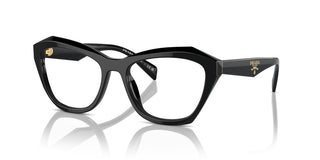 Prada Pr A20v Women Black Geometric Eyeglasses