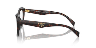 Prada Pr A20v Women Havana Geometric Eyeglasses