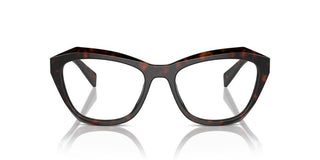 Prada Pr A20v Women Havana Geometric Eyeglasses
