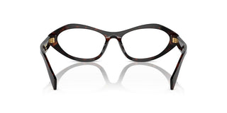 Prada Pr A21v Women Havana Squared Eyeglasses