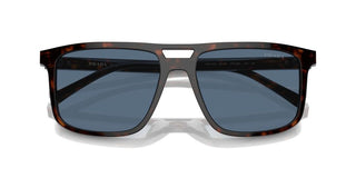Prada Pr A22s Men Havana Geometric Sunglasses