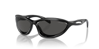 Prada Pr A23s Women Black Cat Eye Sunglasses