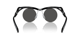 Prada Pr A24s Women Black Round Sunglasses
