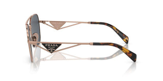 Prada PR A50S women Rose gold Geometric Sunglasses